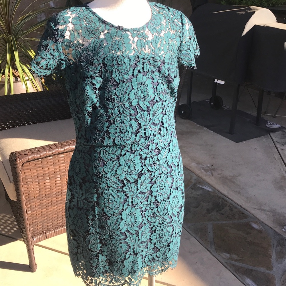 Banana Republic lace overlay dress